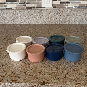 Set of Colorful Food Storage Containers